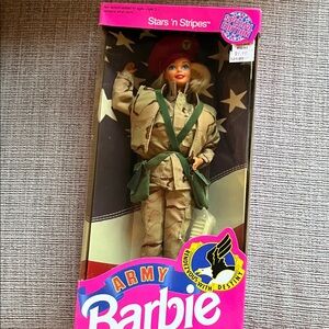 Barbie Special Edition in Camouflage and Green